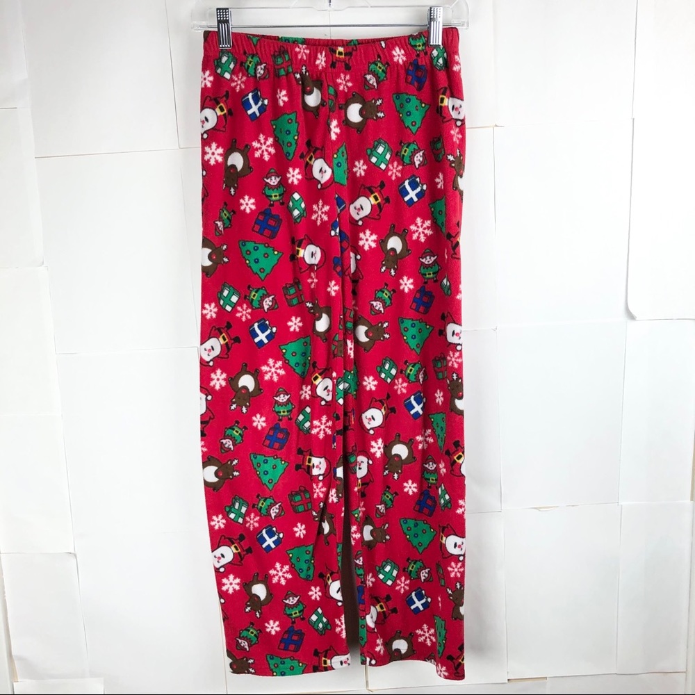 Children’s Place Christmas Fleece Pajamas Pants Large